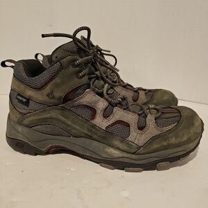 Vasque 7394 Mid GTX Waterproof Hiking Boots Trails Shoes Gray Mens Size 10.5M